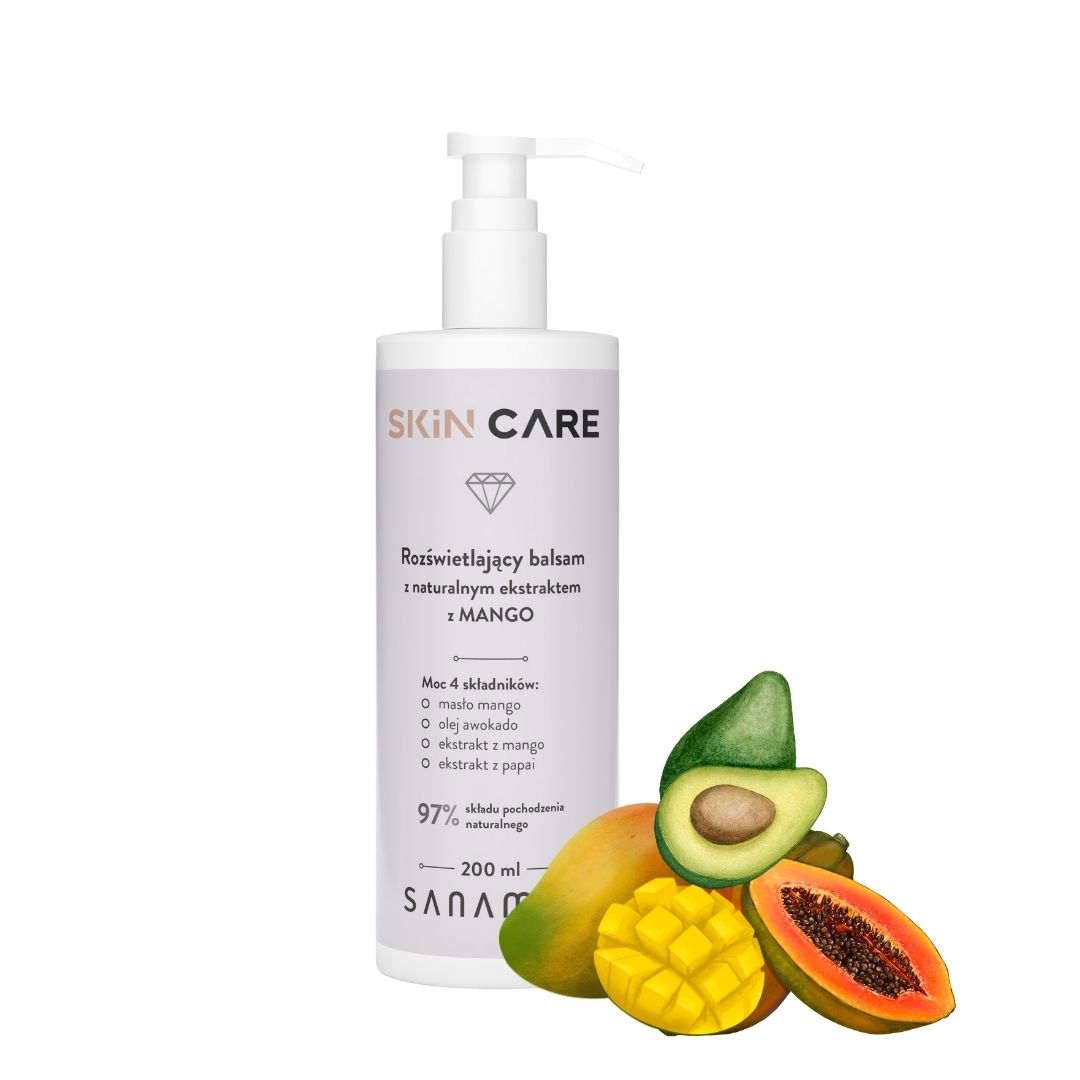 SANAMEA Skin Care Balsam rozświetlający mango 200ml