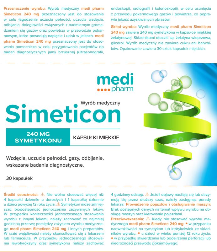 medi pharm Simeticon 240 mg