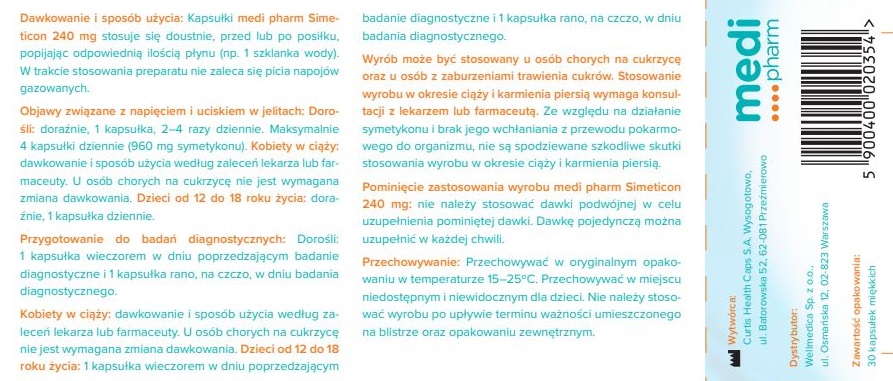 medi pharm Simeticon 240 mg