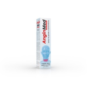 ANGINMED Spray na gardło z nanosrebrem 30 ml