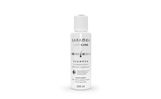 SANAMEA HAIR CARE − Szampon do włosów osłabionych i wypadających
