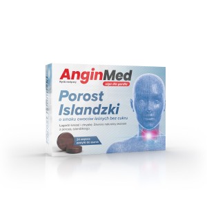 ANGINMED Porost Islandzki - owoce leśne