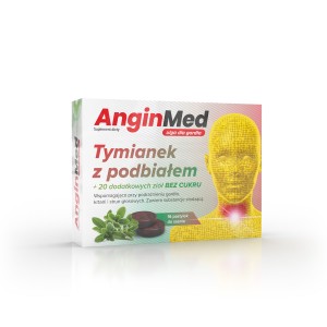 ANGINMED Tymianek z Podbiałem +20 ziół