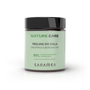 SANAMEA NATURE CARE Peeling do ciała - Grejpfrut & Bergamotka