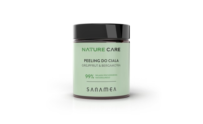 SANAMEA NATURE CARE Peeling do ciała - Grejpfrut & Bergamotka