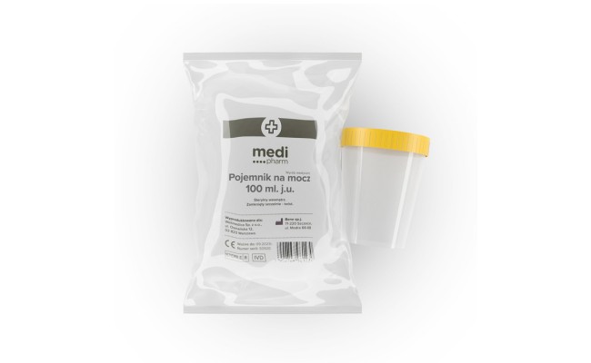 Sterylny pojemnik na mocz